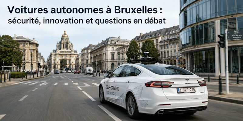 Voitures autonomes en Belgique