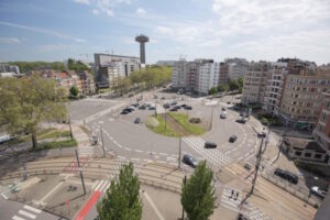Bruxelles : la transformation du rond-point Meiser avance enfin après des années de blocage