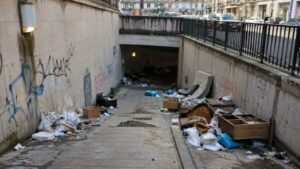 Bruxelles : le tunnel de l’avenue Louise transformé en dépotoir sauvage inquiète les autorités