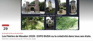 A Neder-Over-Heembeek, les féeries de Meudon à Buda ou la créativité dans tous ses états