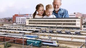 Des trains miniatures au Musée du Train à Schaerbeek