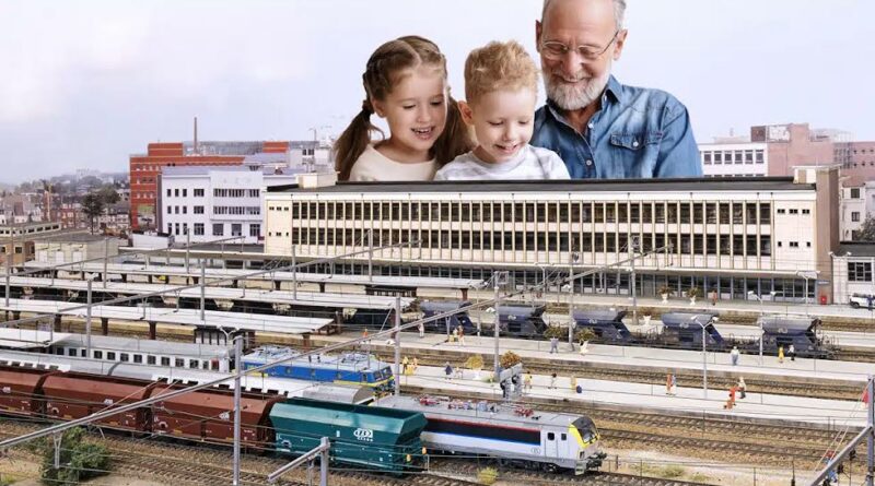 1 trains miniatures