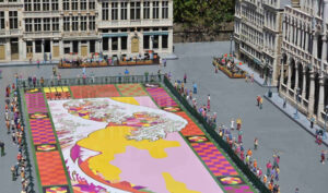 Du 13 au 16 Août, sur la Grand’ Place : 24e « Tapis de Fleurs »