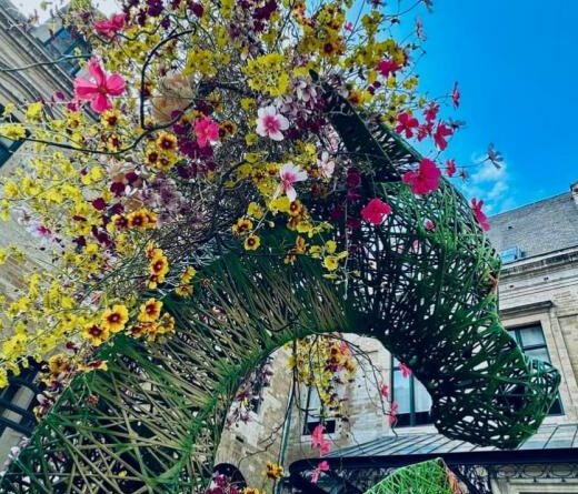 Commerces en fleurs