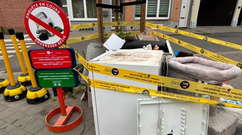 Taxe pour incivilites sur ville de bruxelles