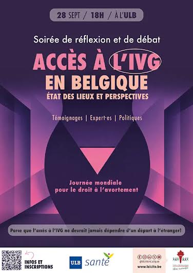 L’Université Libre de Bruxelles et le Centre d’Action Laïque font un état des perspectives pour l’IVG