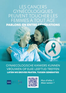 L’Hôpital Universitaire de Bruxelles en campagne contre les cancers gynécologiques
