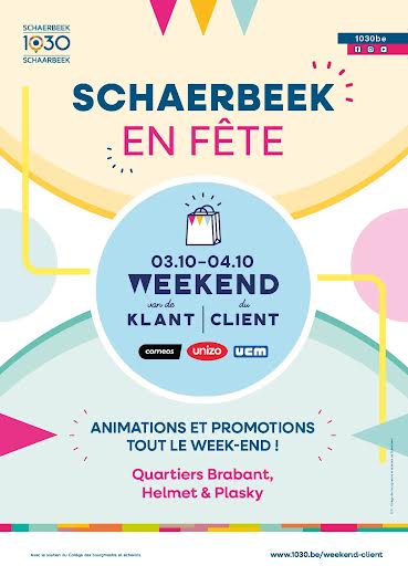 Schaerbeek en fête avec le week-end du client