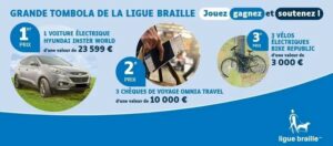 Jouez, gagnez et soutenez la Ligue Braille