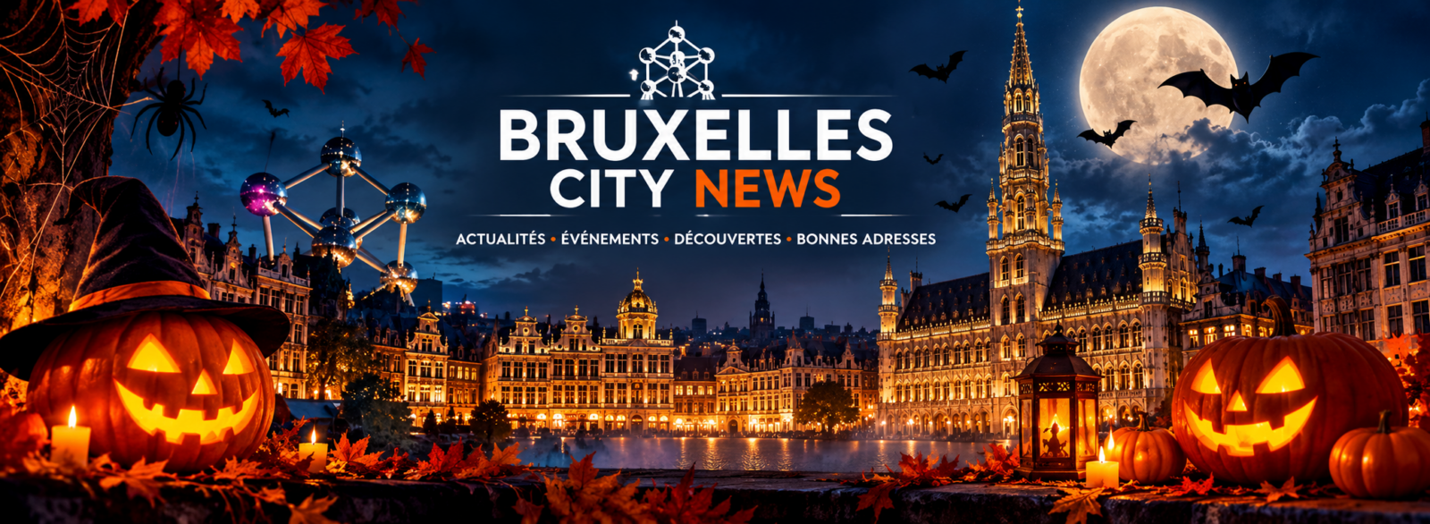 Brussels City View Halloween