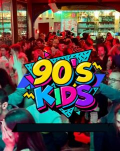 ✩ 90 KIDS PARTY • MADAME MOUSTACHE BRUSSELS • SATURDAY 17/10 ✩