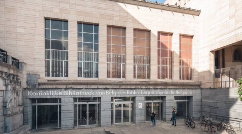 Bibliotheque nationale entree mont des arts
