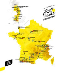 Tour de France 2027 : parcours choc, départ inédit en Écosse et Pyrénées décisives pour le maillot jaune